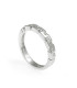 WHITE GOLD RING "MODERN"