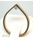 ANILLO DE ORO Y DIAMANTE "GOTA"