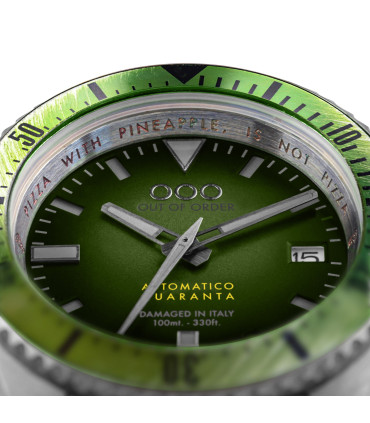 Out Of Order watch. Automatic Qaranta Green