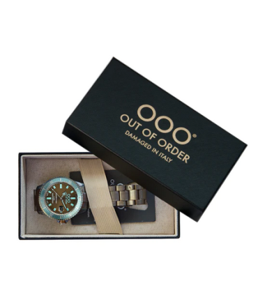 Reloj Out Of Order. Casanova turquesa - marrón