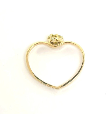 GOLD RING "CUORE"