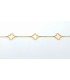 GOLD BRACELET "TRÉBOLES"
