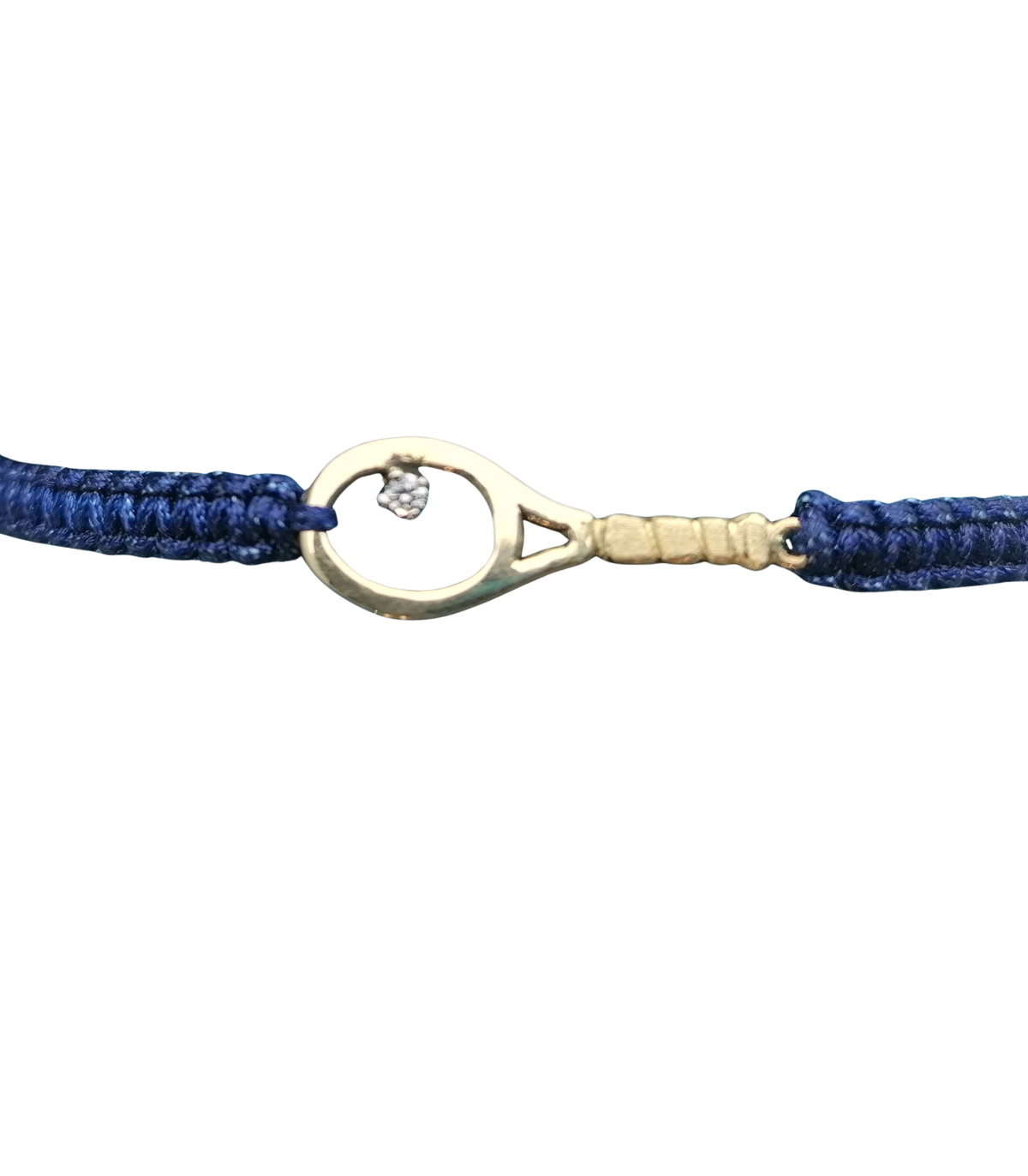 GOLD RACKET BRACELET WITH DIAMOND